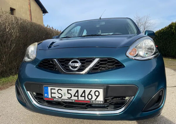 łódzkie Nissan Micra cena 32500 przebieg: 38500, rok produkcji 2017 z Skierniewice